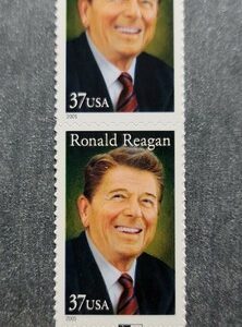 Scottt #3897 Ronald Reagan (California Governor) Pair of Stamps - MNH