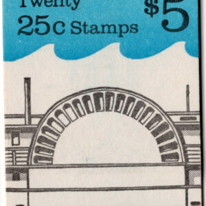 Scott #BK166 (2405-2409a) Steamboats Booklet of 20 Stamps - MNH Unopened