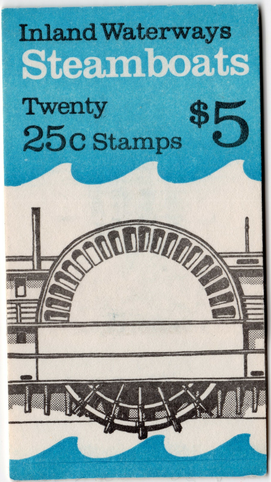Scott #BK166 (2405-2409a) Steamboats Booklet of 20 Stamps - MNH Unopened