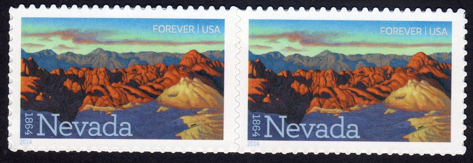 Scott #4907 Nevada Pair of Forever Stamps - MNH