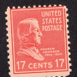 Scott #822 Andrew Johnson Single Stamp - MNH #1