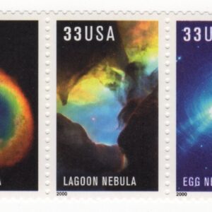 Scott #3388a (3384-88) Hubble Telescope Strip of 5 Stamps - MNH