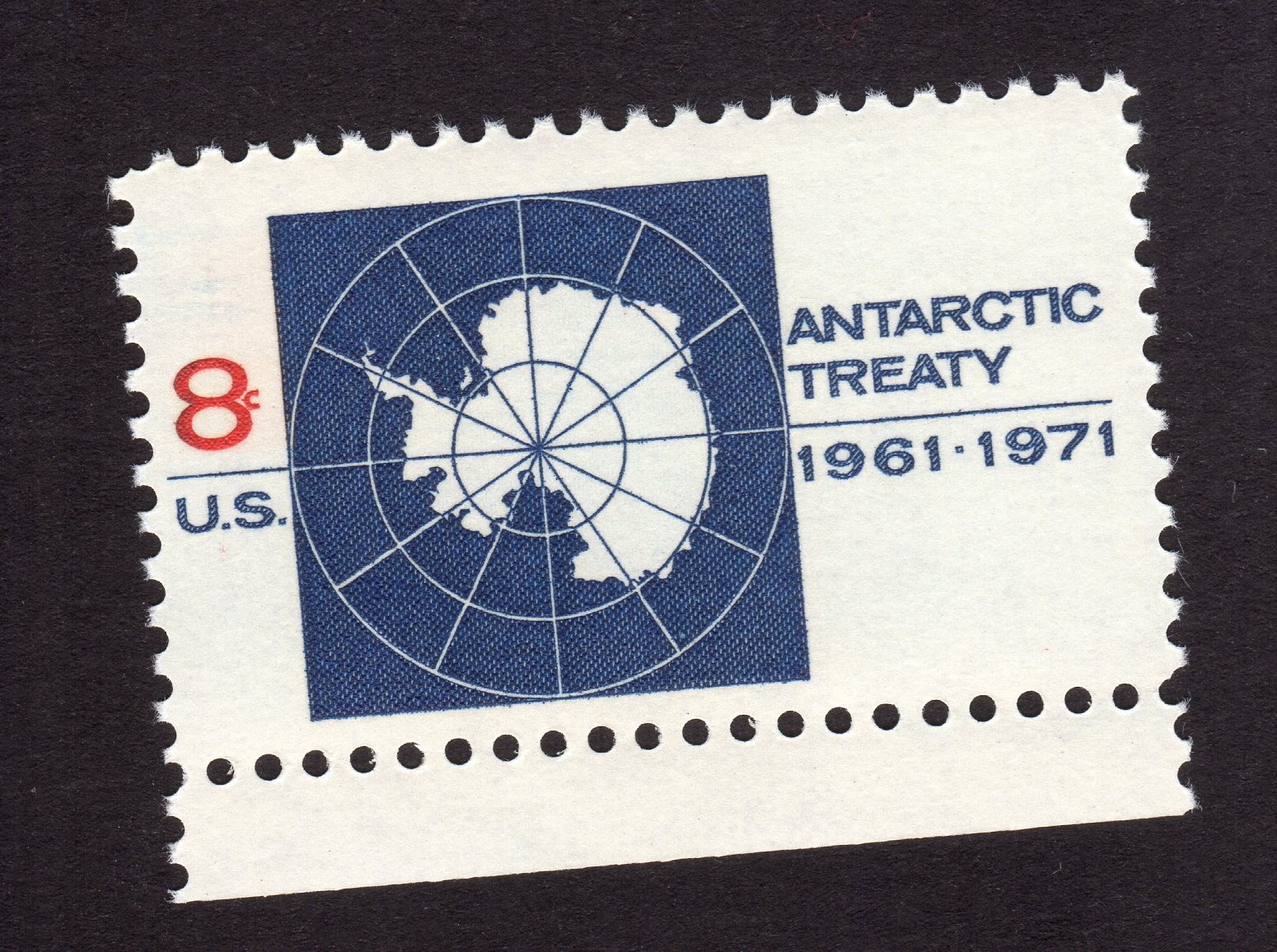 Scott #1431 Antarctic Treaty Single Stamp - MNH #1