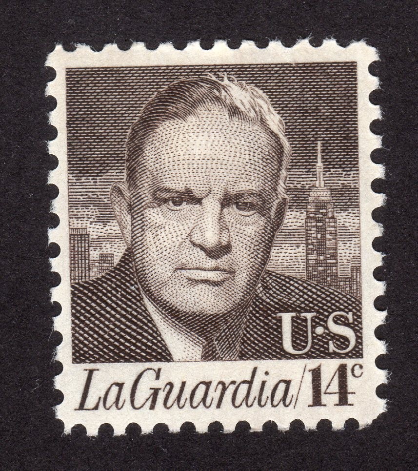Scott #1397 Fiorello LaGuardia Single Stamp - MLH