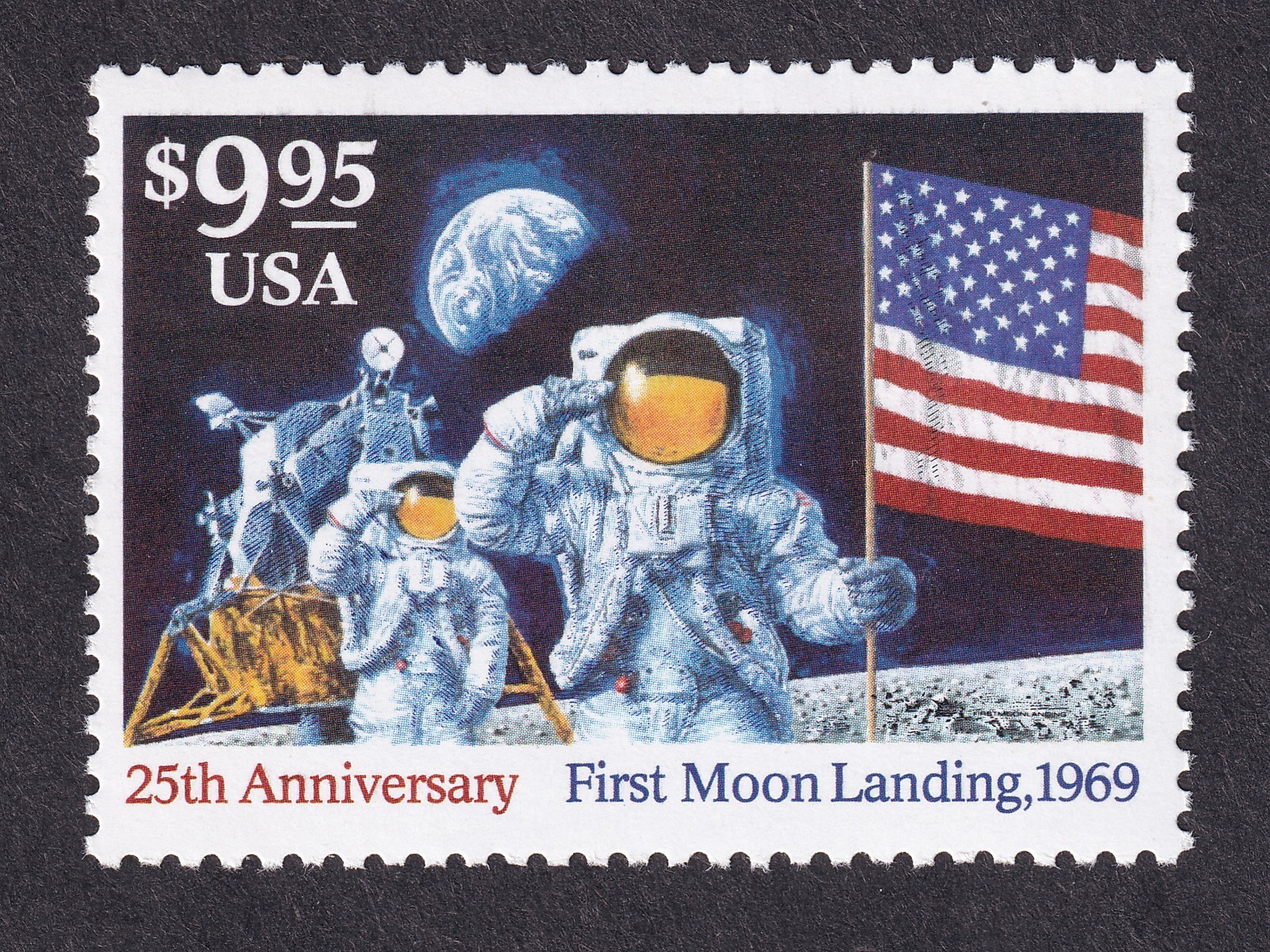 Scott #2842 Moon Landing ($9.95) Single Stamp - MNH