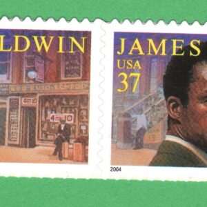 Scott #3871 James Baldwin Horizontal Pair of 37¢ Stamps - MNH