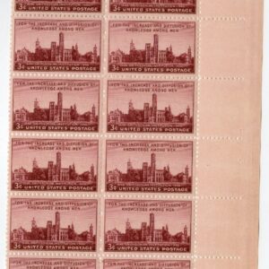 Scott #943 Smithsonian Institution Plate Block of 20 Stamps - MNH P#23464 LR