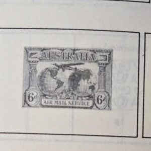 Stamp Australia Air Mail 1937 #C5 & 1949 #C6 used
