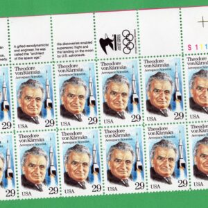 Scott #2699 Theodore von Karman Plate Block of 12 Stamps - MNH UR