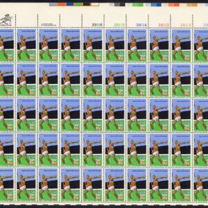 Scott #1790 Summer Olympics Javelin Sheet of 50 Stamps - MNH UR #1