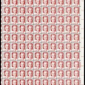 Scott #1848 Pearl Buck Great Americans Sheet of 100 Stamps - MNH P#4 UR