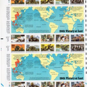 Scott #2981 WW2 1945: Victory At Last Sheet of 20 Stamps - MNH