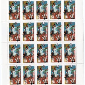 Scott #2836 World Cup Soccer 50c Sheet of 20 Stamps - MNH