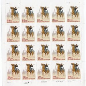 Scott #2818 Buffalo Soldiers (Black Heritage) Sheet of 20 Stamps - MNH