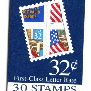 Scott #BK227 Flag over Porch Makeshift Vending Booklet Of 30 Stamps - MNH 3634X