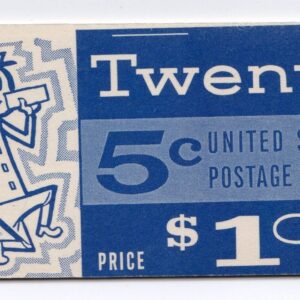 Scott #BK114 George Washington Booklet of 20 Stamps - MNH Slogan 2