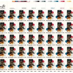 Scott #1758 15¢ Photography Sheet of 40 Stamps - MNH UR