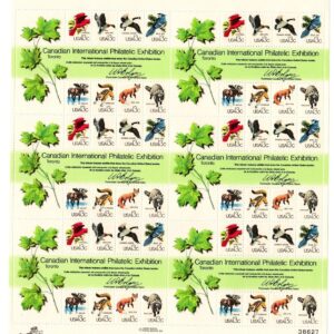 Scott #1757h 13¢ CAPEX Sheet of 48 Stamps - MNH P#38627 LR