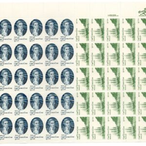 Scott #1733b 13¢ Capt. James Cook & Hawaii Sheet of 50 Stamps - MNH P#38374 UL