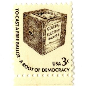Scott #1584 Ballot Box Single Stamp - MNH