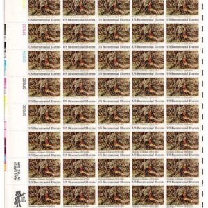 Scott #1724 John Trumbull Herkimer at Oriskany Sheet of 40 Stamps - MNH UL