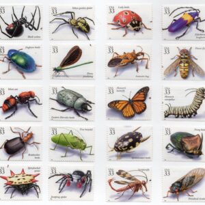 Scott #3351 Insects and Spiders Set of 20 Single Stamps - MNH