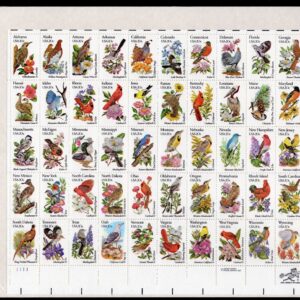 Scott #2002b (1953-2002) State Birds & Flowers Mint Set of 50 Stamps - Sealed
