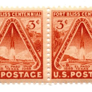 Scott #976 Fort Bliss El Paso Pair of Stamps - MNH