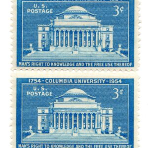 Scott #1029 Columbia University Pair of Stamps - MNH