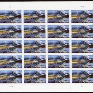 USPS Colorado Rocky Mountains Sheet of 20 Forever Stamps - MNH (6052 - 2026)