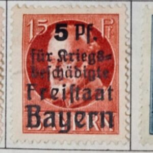 Stamp Bavaria-Bayern 1919-20 Semi-Postal B1-B3 MH