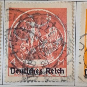 Stamp Bavaria-Bayern 1920 #271-273 used
