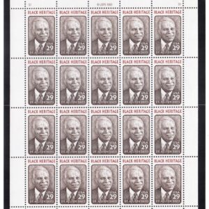 Scott #2816 Dr Allison Davis Black Heritage Sheet of 20 Stamps - MNH in mount