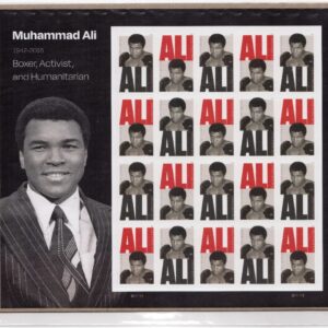 Scott #6051b Muhammad Ali Full Sheet of 20 Forever Stamps - Sealed 2026