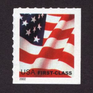 Scott #3625 Waving Flag Single Booklet Stamp - MNH