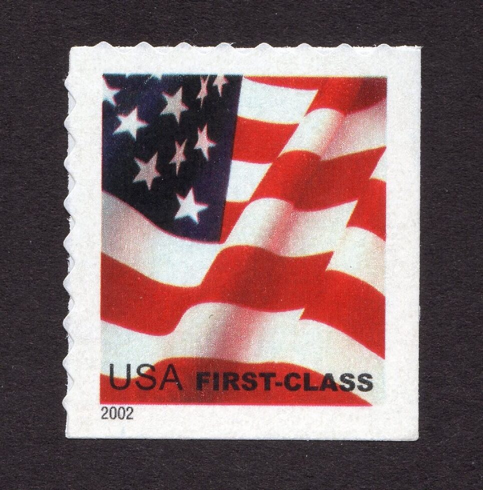 Scott #3625 Waving Flag Single Booklet Stamp - MNH
