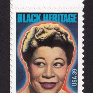Scott #4120 Ella Fitzgerald Black Heritage Single Stamp - MNH w/Title Selvage