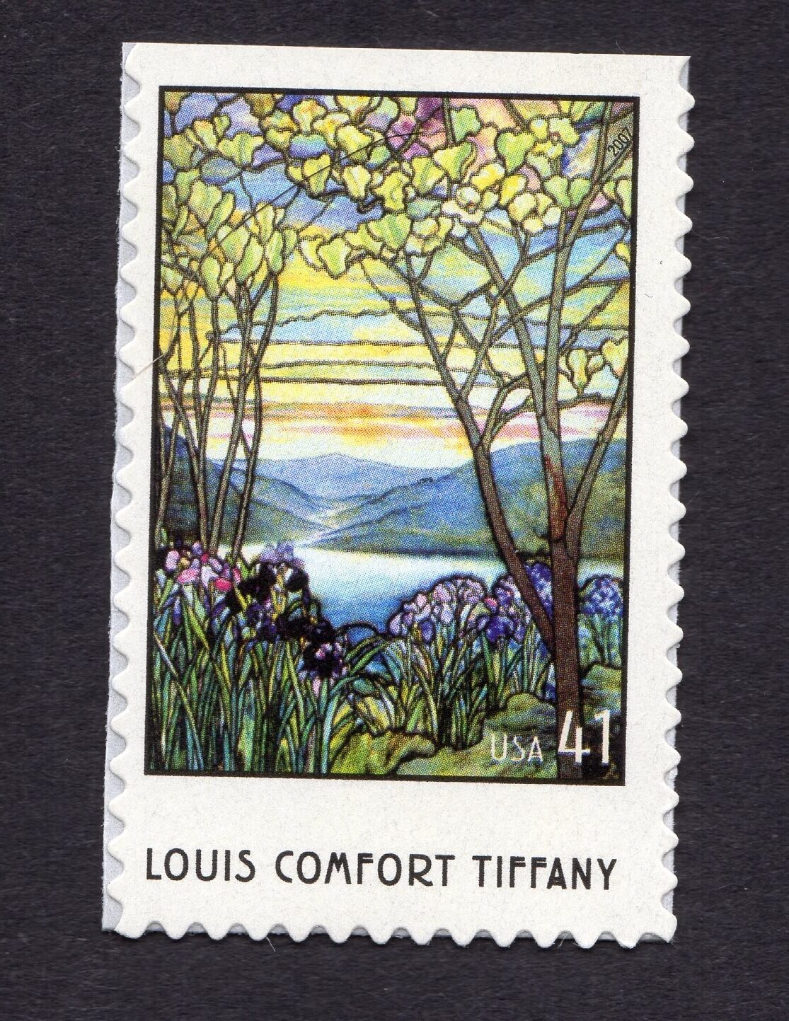 Scott #4165 Louis Comfort Tiffany Booklet Single Stamp - MNH