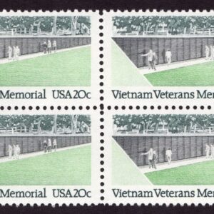 Scott #2109 Vietnam Veterans Memorial Block of 4 Stamps - MNH