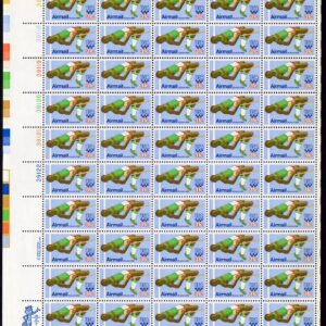 Scott #c97 Olympics High Jumper Sheet of 50 Stamps - MNH UL #3
