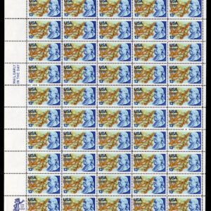Scott #1690 Benjamin Franklin Sheet of 50 Stamps - MNH UL