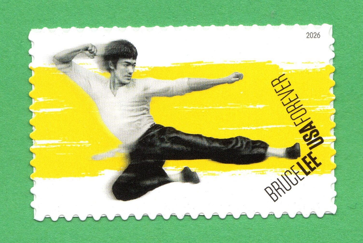Scott #6055 Bruce Lee Single Forever Stamp - MNH