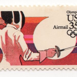 Scott #c109 Fencing Olympics Single Airmail Stamp - MNH