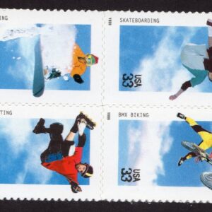 Scott #3324a Xtreme Sports Block of 4 Stamps - MNH