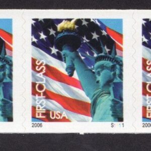 Scott #3969 Statue of Liberty Plate # Coil (PNC5) of 5 Stamps - MNH
