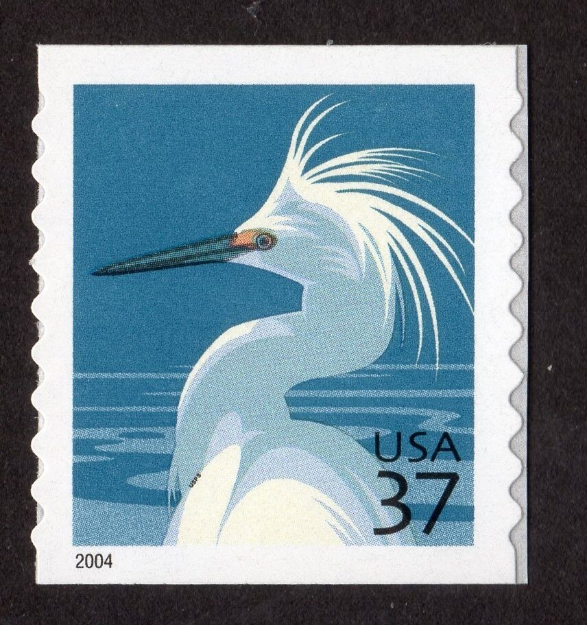Scott #3829A Snowy Egret Single Stamp - MNH