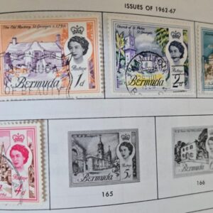 Stamp Bermuda 1962-70 #175-178, 210, 214, 222, 226, 234, 238-239, 255-258, 263