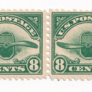 Scott #c4 Radiator & Propeller Airmail Pair of Stamps - MNH