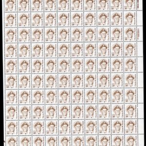 Scott #1869e Chester W. Nimitz Sheet of 100 Stamps - MNH Shiny Gum P#3 LR XF