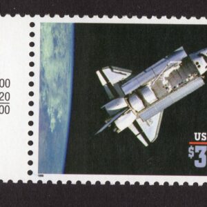 Scott #2544b 1996 Space Shuttle Single Stamp - MNH w/Price Selvage
